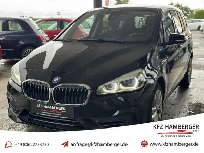 Gebraucht BMW 220 Gran Tourer Advantage 192 PS (141 kW) 2018 Schwarz Van / Kleinbus