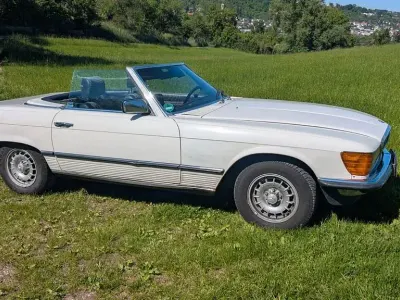 Gebraucht Mercedes SL280 185 PS (136 kW) 1985 Weiß Cabrio
