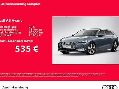 Neu Audi A5 Advanced Plus 204 PS (150 kW) 2025 Blau Kombi