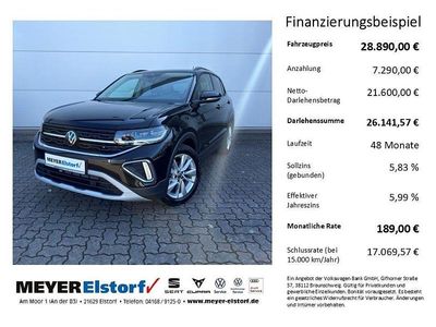 Neu VW T-Cross Life 116 PS (85 kW) 2026 Grau SUV