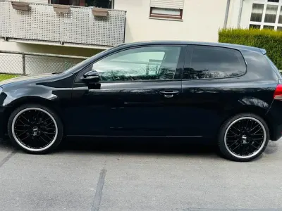 Usata VW Golf 102 CV (75 kW) 2009 Nero Coupé