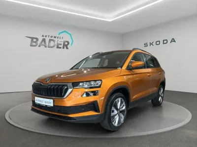 Używany Skoda Karoq Ambition 150 KM (110 kW) 2023 Pomarańczowy SUV