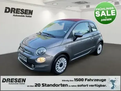 Używany Fiat 500C Lounge 71 KM (52 kW) 2021 Szary Kabriolet