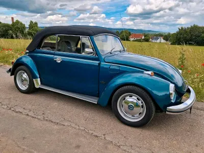 Gebraucht VW Type 3 50 PS (36 kW) 1972 Blau Cabrio