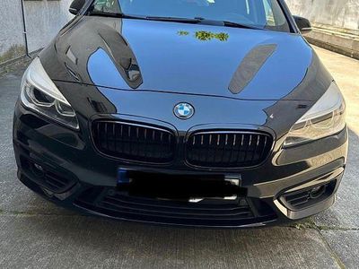 Gebraucht BMW 220 Gran Tourer 190 PS (139 kW) 2015 Schwarz Van / Kleinbus