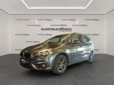 Gebraucht BMW 216 Gran Tourer Advantage 102 PS (75 kW) 2017 Grau Van / Kleinbus