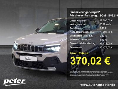 Grau Neu 2025 Jeep Avenger Altitude SUV | 29.290 € (Teuer)