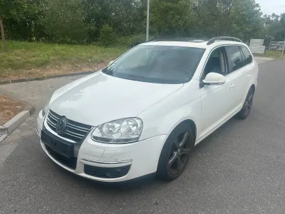 Gebraucht VW Golf VI Sportline 122 PS (89 kW) 2009 Weiß Kombi