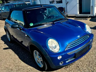 Gebraucht Mini One Cabriolet 90 PS (66 kW) 2007 Blau Cabrio