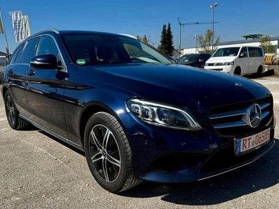 Gebraucht Mercedes C220 194 PS (142 kW) 2020 Cavansitblau  metalliclack Kombi
