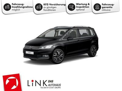 Gebraucht VW Touran Highline 150 PS (110 kW) 2022 Schwarz Van / Kleinbus