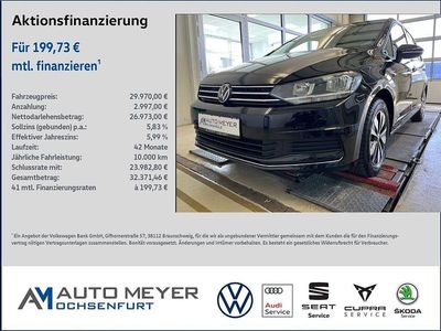 Gebraucht VW Touran Goal 150 PS (110 kW) 2025 Grenadillschwarz metallic Van / Kleinbus