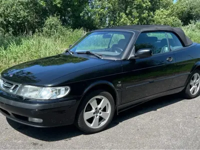 Gebraucht Saab 9-3 154 PS (113 kW) 2000 Schwarz Cabrio