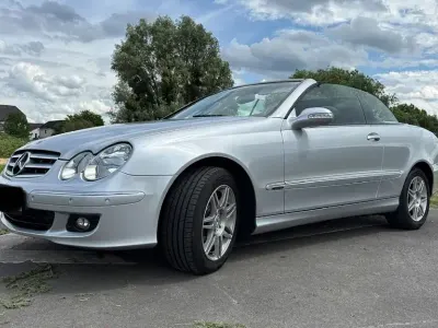 Gebraucht Mercedes CLK200 Elegance 163 PS (119 kW) 2007 Silber Cabrio