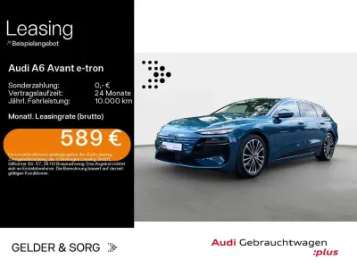 Gebraucht Audi A6 e-tron Ambiente 314 kW (428 PS) 2025 Malpeloblau metallic Kombi