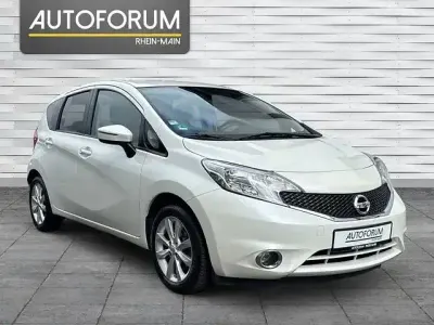 Gebraucht Nissan Note Acenta+ 98 PS (72 kW) 2015 Weiß Kleinwagen
