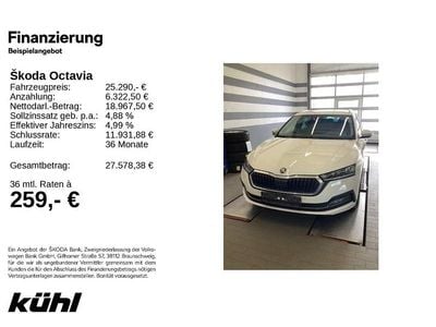 Gebraucht Skoda Octavia Style 150 PS (110 kW) 2023 Candyweiss Kombi
