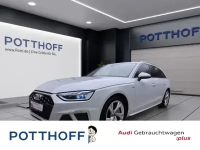 Gebraucht Audi A4 S-Line 204 PS (150 kW) 2024 Gletscherweiß metallic Kombi