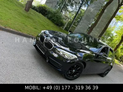 Gebraucht BMW 118 Sport Line 136 PS (100 kW) 2017 Schwarz Kleinwagen