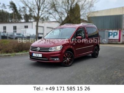 Begagnad VW Caddy 150 HK (110 kW) 2015 Röd Minibuss