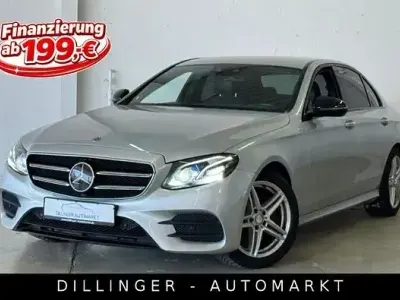 Gebraucht Mercedes E220 AMG line 194 PS (142 kW) 2017 Silber Limousine