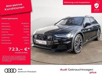 Mythosschwarz metallic Gebraucht 2025 Audi A6 Allroad Ambiente Kombi | 88.998 €