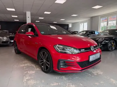 Gebraucht VW Golf VII GTD 184 PS (135 kW) 2018 Rot Limousine