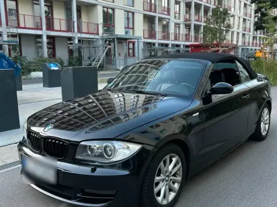 Gebraucht BMW 120 Cabriolet 177 PS (130 kW) 2008 Schwarz Cabrio