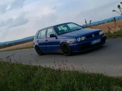 Brugt VW Golf III 75 HK (55 kW) 1997 Blå Hatchback