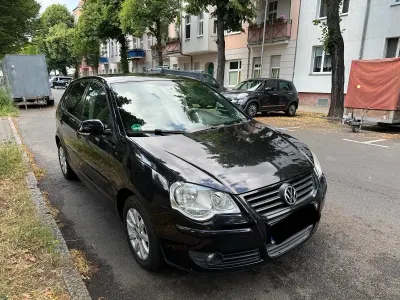 Gebraucht VW Polo United 80 PS (58 kW) 2009 Schwarz Kleinwagen