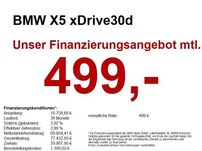 Neu BMW X5 M Sport 298 PS (219 kW) 2026 Weiß SUV