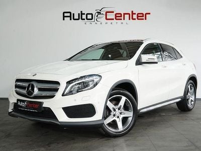 Gebraucht Mercedes GLA250 AMG line 309 PS (227 kW) 2017 Calcitweiss/zirrusweiss SUV