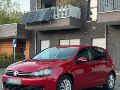 Brugt VW Golf VI Trendline 80 HK (58 kW) 2009 Rød Hatchback