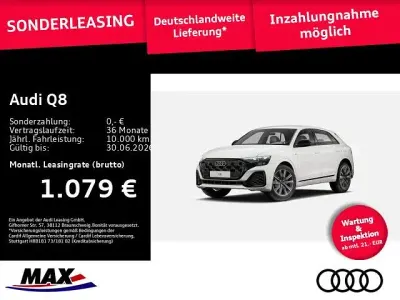 Używany Audi Q8 S-Line 489 KM (359 kW) 2024 Biały SUV
