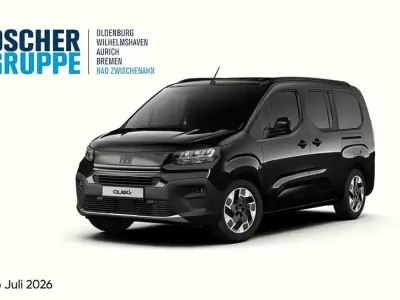 Neu Fiat Doblò La Prima 131 PS (96 kW) 2026 Cinema schwarz Van / Kleinbus