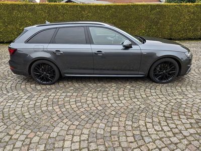 gebraucht Audi A4 B9 Avant 2.0TDI S Line, B&O, Black Line, AHK