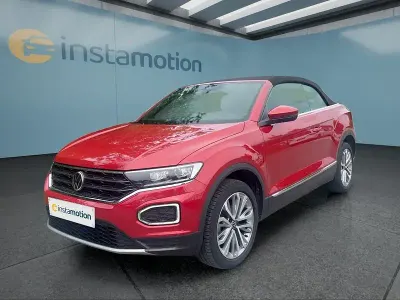 Gebraucht VW T-Roc Cabriolet 150 PS (110 kW) 2021 Rot Cabrio