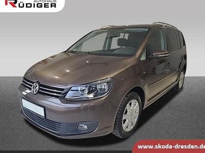 Gebraucht VW Touran Cup 105 PS (77 kW) 2014 Braun Van / Kleinbus