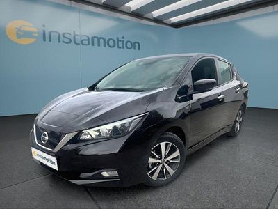 Usata Nissan Leaf Acenta 110 kW (150 CV) 2021 Nero Utilitaria