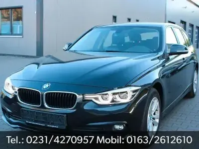 Brugt BMW 318 136 HK (100 kW) 2017 Sort Stationcar