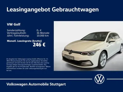 Gebraucht VW Golf VIII Style 131 PS (96 kW) 2023 Pure white Limousine