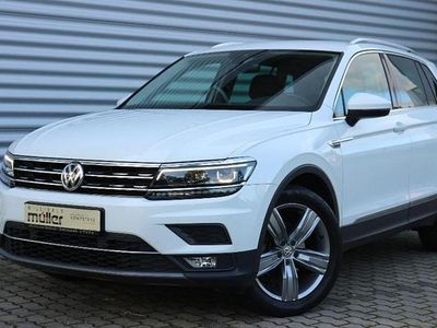 Gebraucht VW Tiguan Highline 150 PS (110 kW) 2019 Pure withe SUV