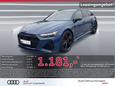 Usata Audi RS6 Performance 630 CV (463 kW) 2025 Blu Station wagon