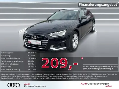 Brugt Audi A4 Advanced 204 HK (150 kW) 2023 Sort Stationcar