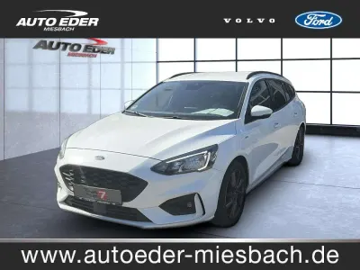 Gebraucht Ford Focus ST-Line 125 PS (91 kW) 2019 Frostweiß Kombi