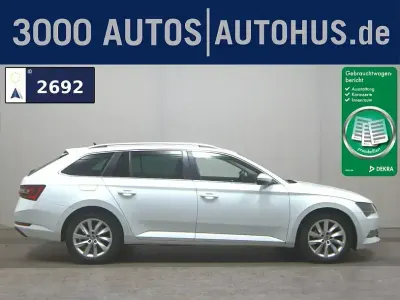 Gebraucht Skoda Superb Style 150 PS (110 kW) 2017 Laser weiss Kombi