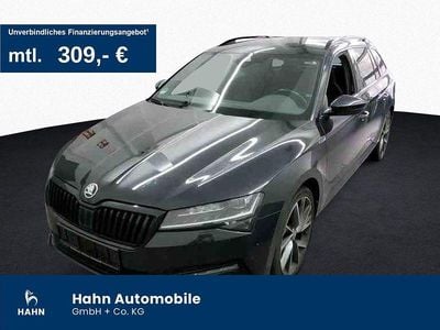 Gebraucht Skoda Superb SportLine 190 PS (139 kW) 2023 Schwarzmagic perleffekt Kombi