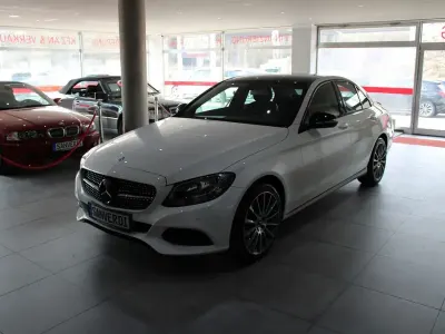 Brugt Mercedes C200 Avantgarde 184 HK (135 kW) 2014 Hvid Sedan