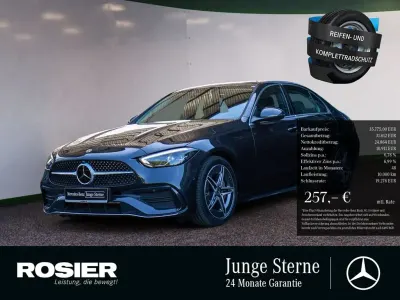 Gebraucht Mercedes C200 AMG 204 PS (150 kW) 2022 Graphitgrau Limousine