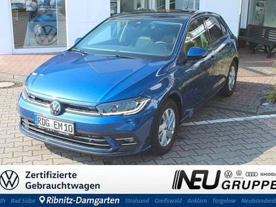 Gebraucht VW Polo Style 110 PS (80 kW) 2024 Blau Kleinwagen